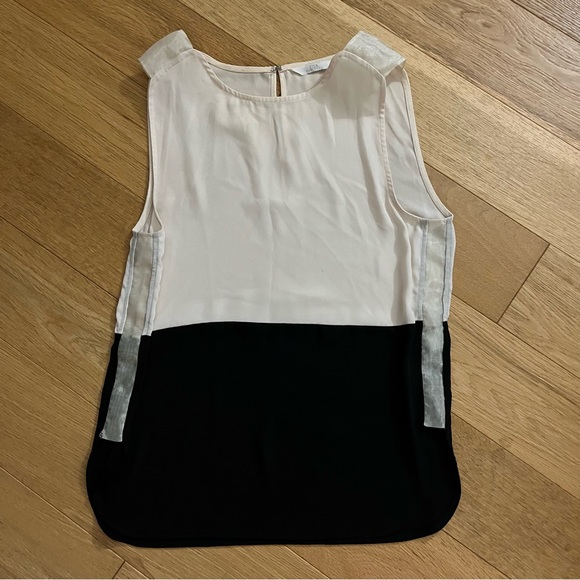 Two Tone Zoa Blouse - Picture 4 of 6